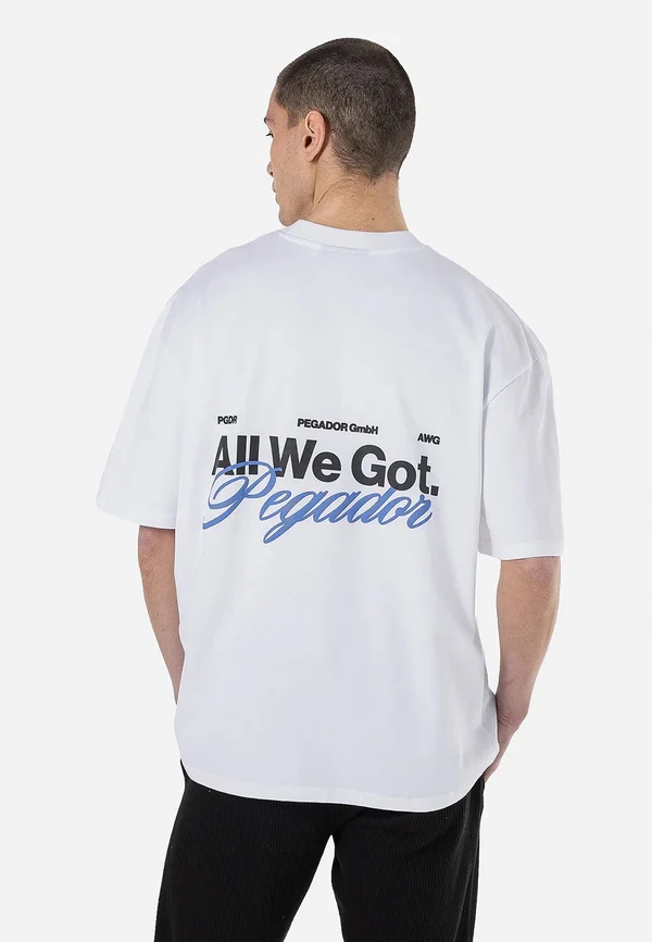 COLFA TEE - T-Shirt print - white