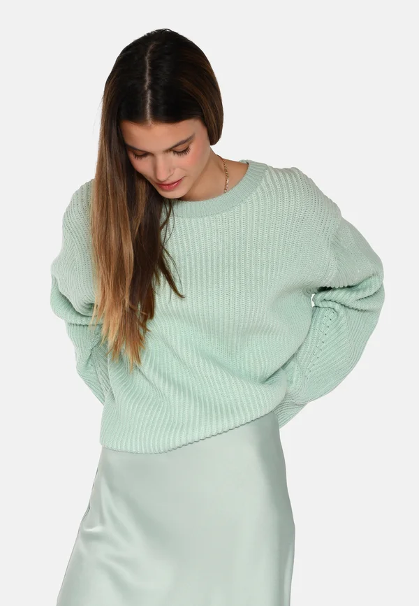 COLINA - Strickpullover - cameo green