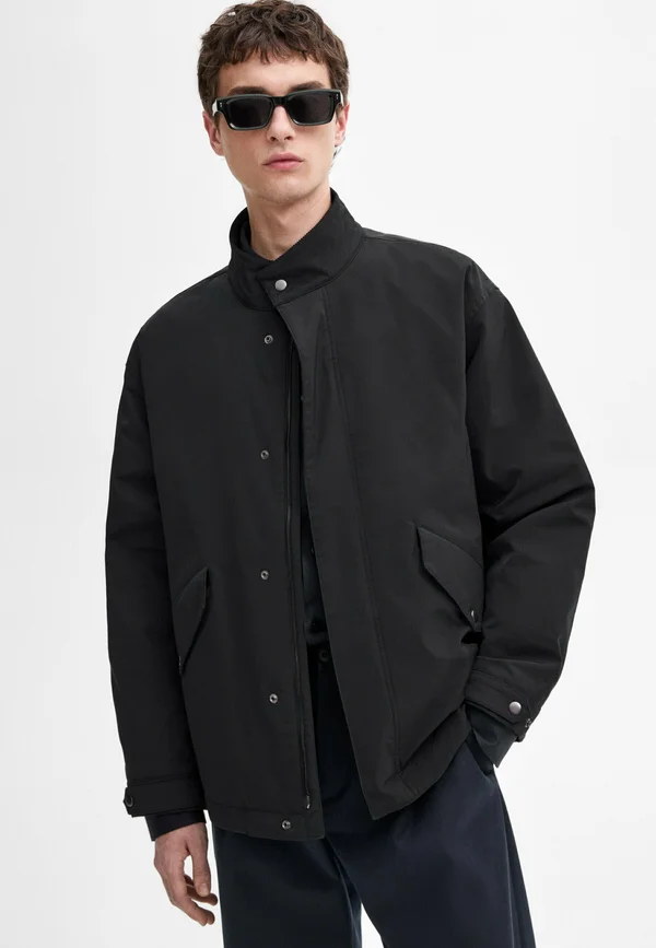 COLLAR DETAIL - Übergangsjacke - dark blue