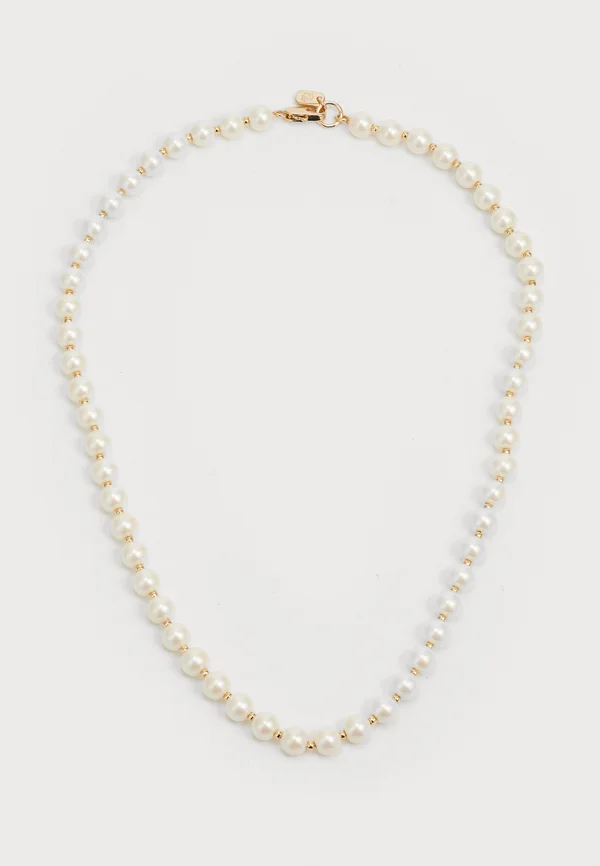COLLAR - Halskette - gold-coloured/white