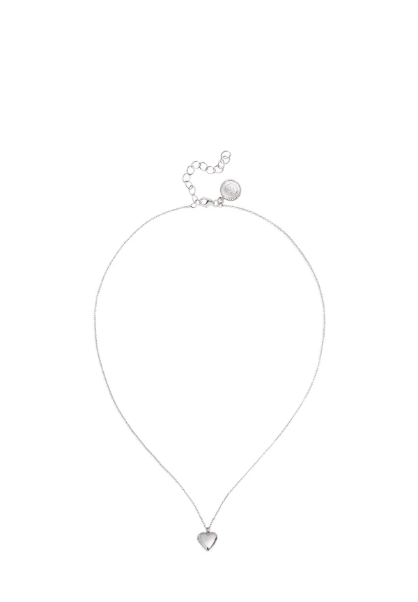 COLLAR OPEN HEART - Halskette - plata color