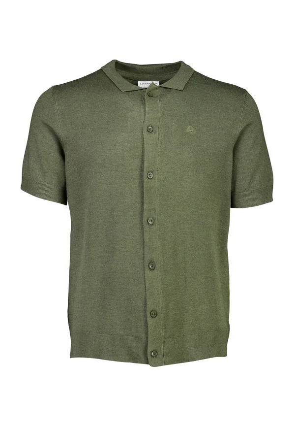 COLLAR - Strickjacke - army mel