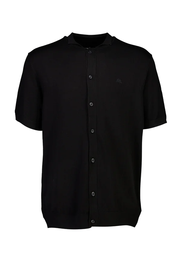 COLLAR - Strickjacke - black