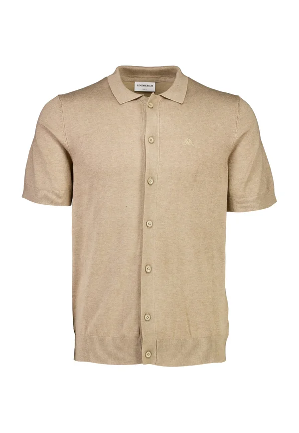 COLLAR - Strickjacke - sand mel