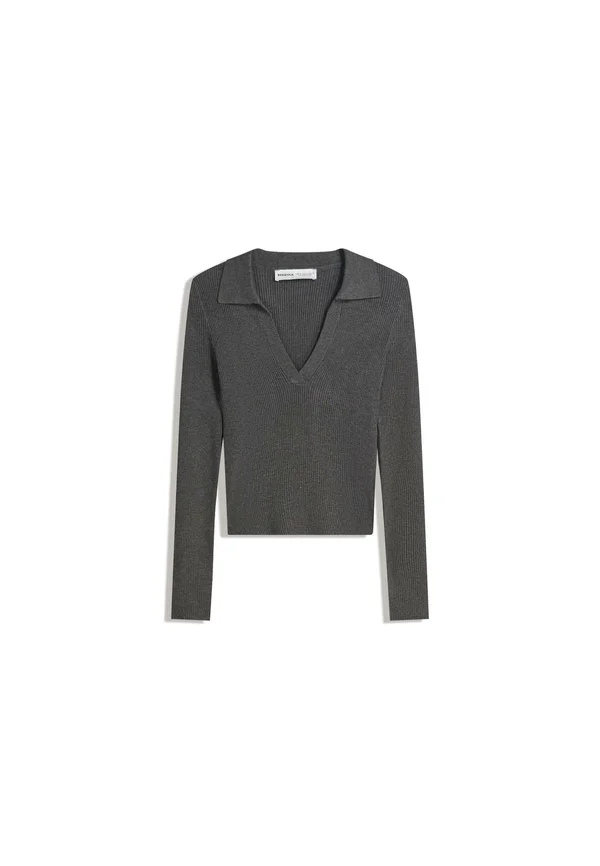 COLLAR - SWEATER  - Strickpullover - dark grey