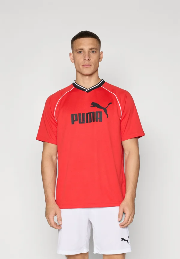 COLLARED FOOTBALL - T-Shirt print - for all time red