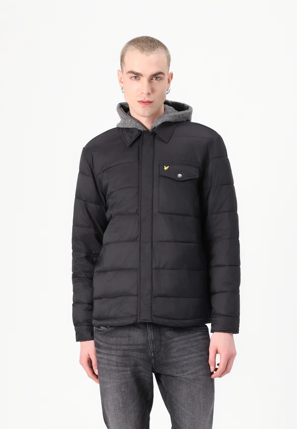 COLLARED JACKET - Übergangsjacke - jet black