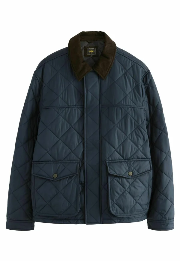 COLLARED REGULAR FIT - Übergangsjacke - navy blue