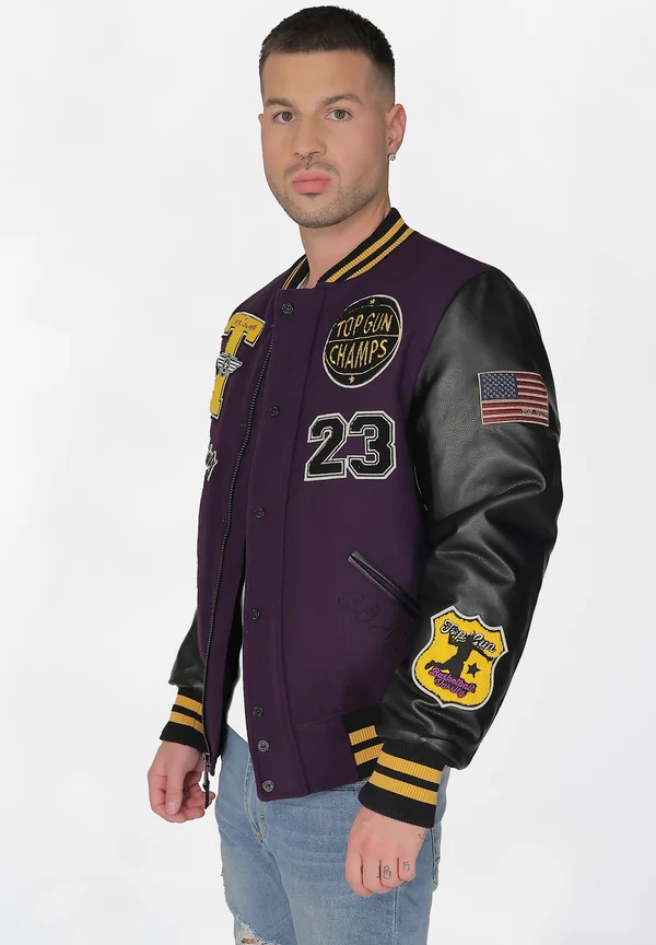 COLLEGE - Bomberjacke - purple