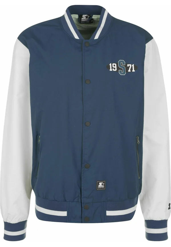 COLLEGE - Bomberjacke - vintageblue palewhite
