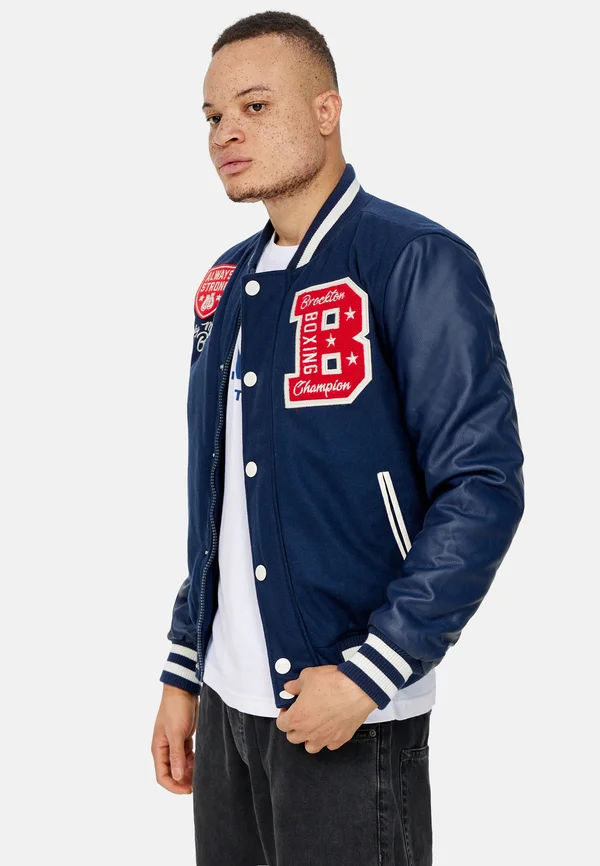 COLLEGE NEWARK - Trainingsjacke - navy