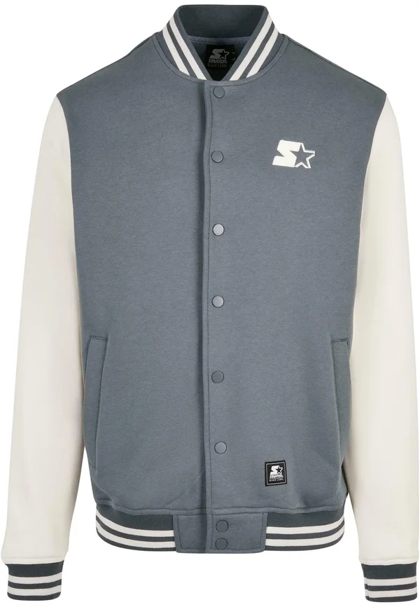COLLEGE - Sweatjacke - heavymetal palewhite