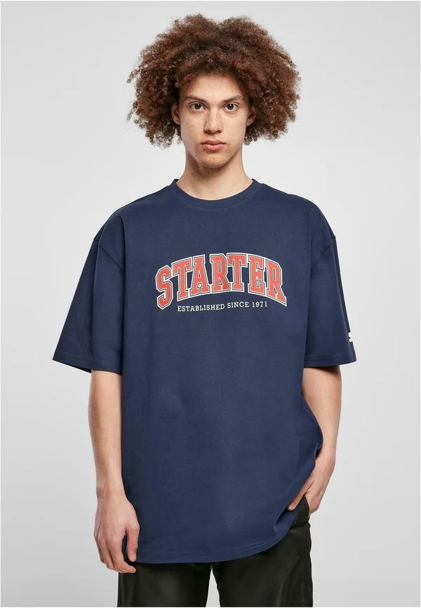 COLLEGE  - T-Shirt print - darkblue