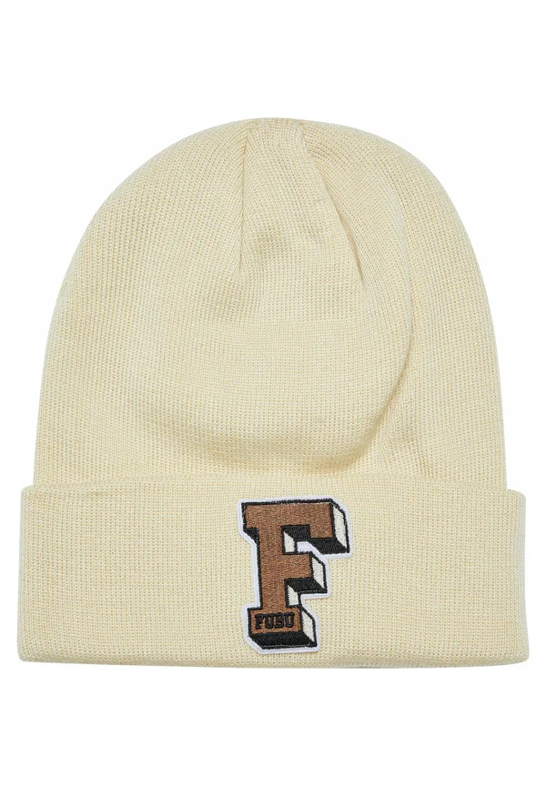 COLLEGE BEANIE - Mütze - creme brown