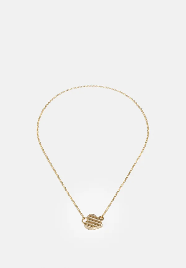 COLLIER CŒUR CADENAS CLE - Halskette - yellow gold-coloured