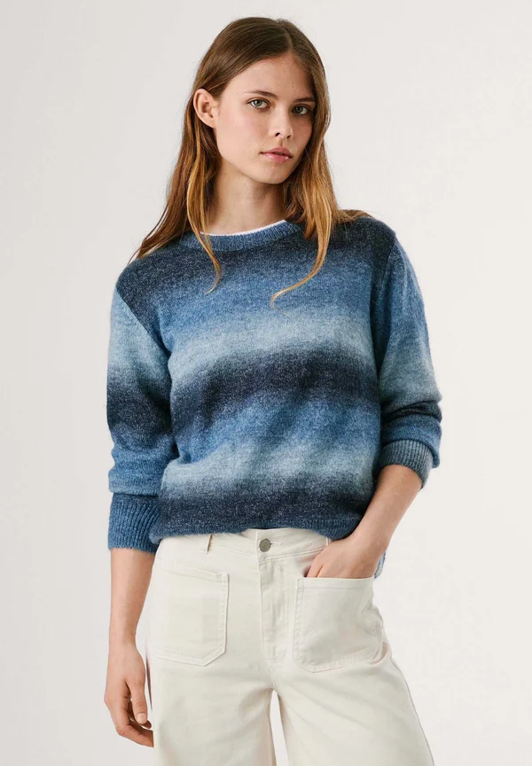 COLOMBE CREW - Strickpullover - dulwich blue