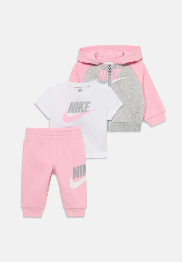 COLOR BLOCKED SET UNISEX - Trainingsanzug - medium soft pink