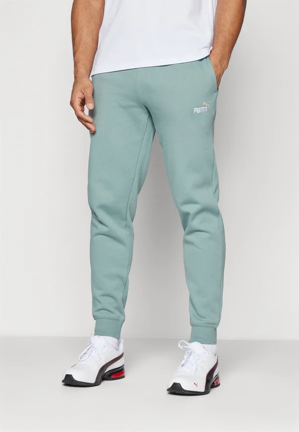 COLOR LOGO SWEATPANTS - Jogginghose - green moon