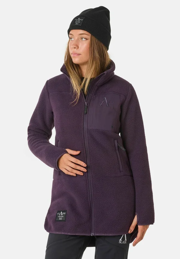 COLORADO PILE - Fleecejacke - dk plum