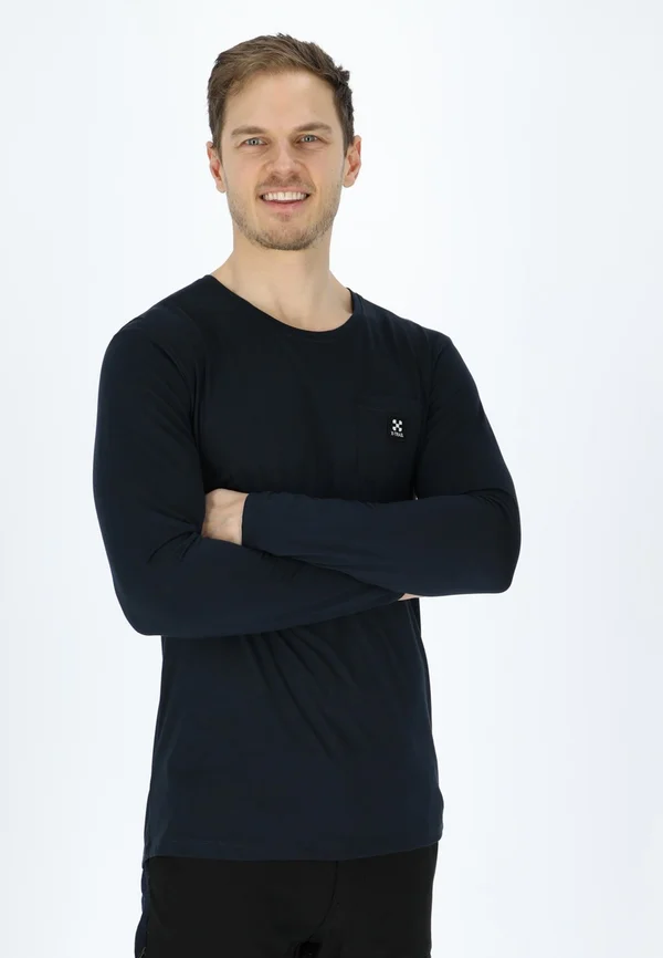 COLORADO TEE LONG SLEEVE - Langarmshirt - navy