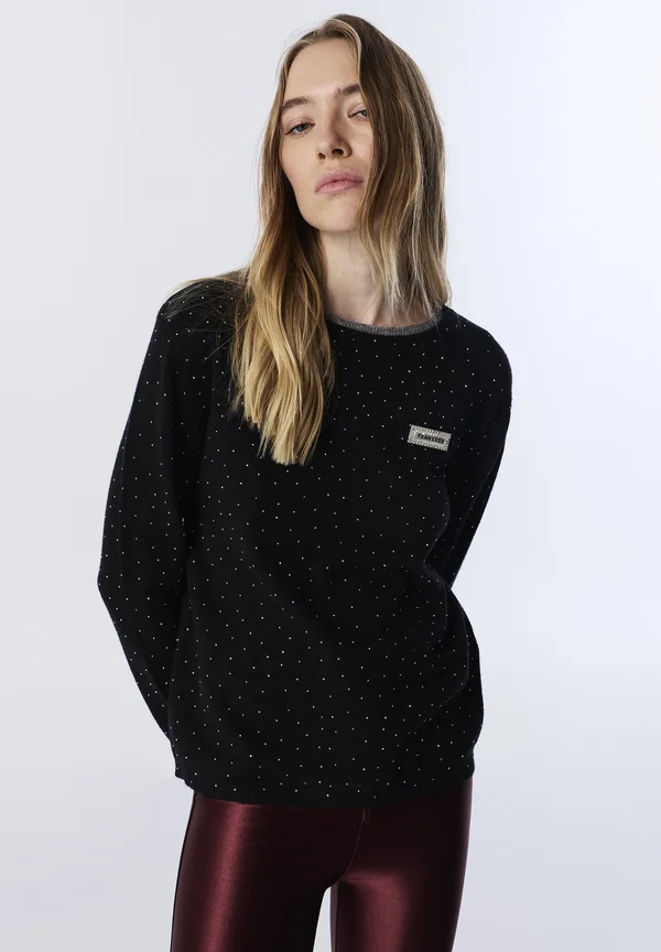 COLORBLOCK  - Strickpullover - black