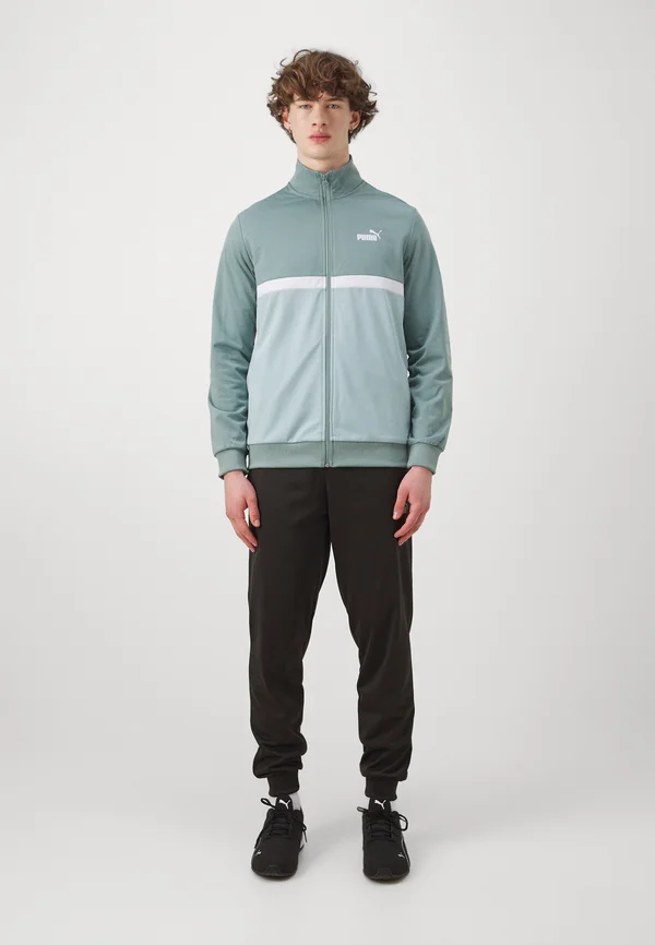 COLORBLOCK SUIT SET - Trainingsanzug - green moon