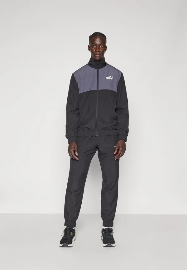 COLORBLOCK SUIT SET - Trainingsanzug - puma black