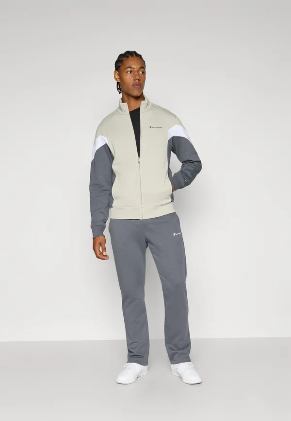 COLORBLOCK SWEATSUIT SET - Trainingsanzug - beige