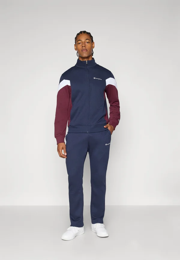 COLORBLOCK SWEATSUIT SET - Trainingsanzug - dark blue