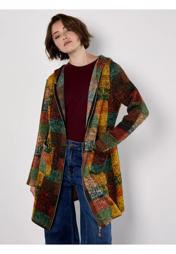COLOURFUL - Strickjacke - rust