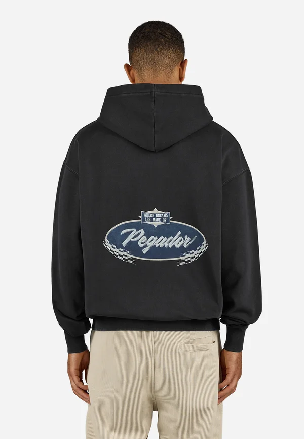 COLTEN JACKET - Sweatjacke - vintage black