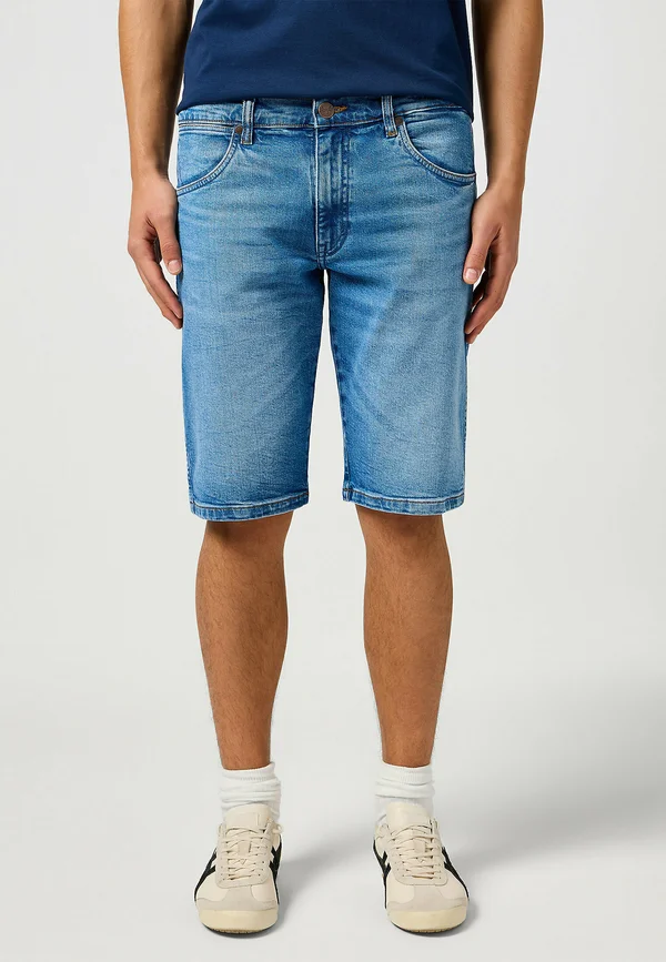 COLTON - Jeans Shorts - blue
