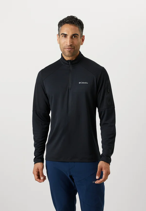 COLUMBIA TECH™ 1/4 ZIP - Langarmshirt - black
