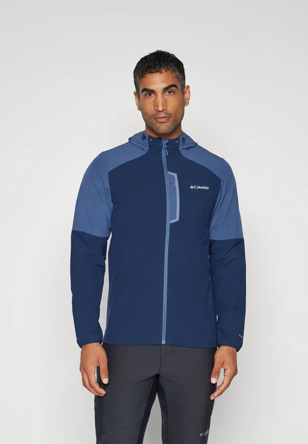 COLUMBIA TECH™ SOFTSHELL HOODIE - Softshelljacke - collegiate navy