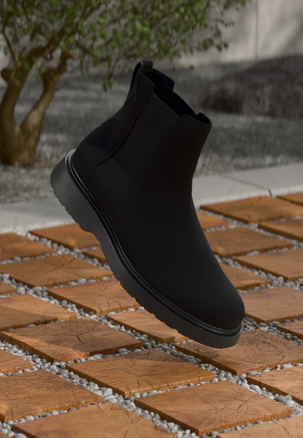 COMBAT CHELSEA BOOT - Stiefelette - triple black