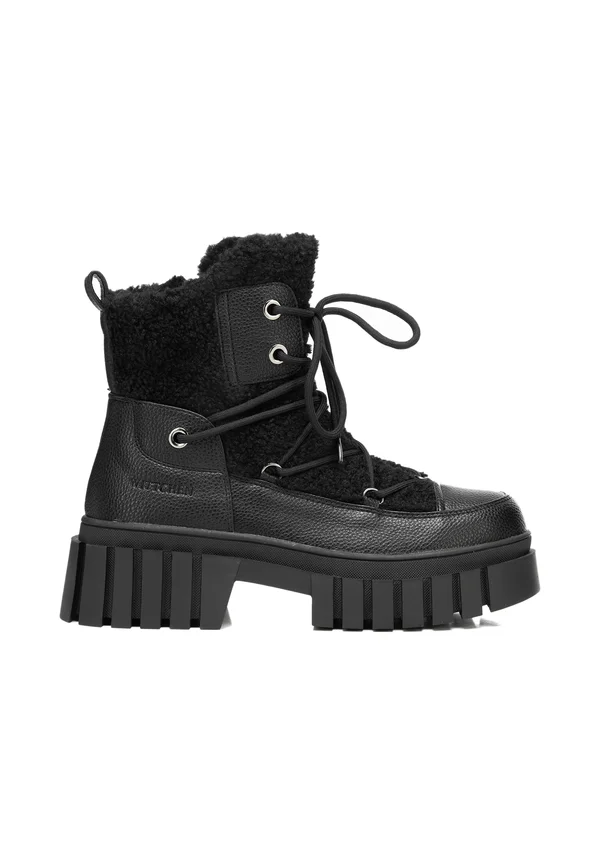 COMBAT - Snowboot/Winterstiefel - black