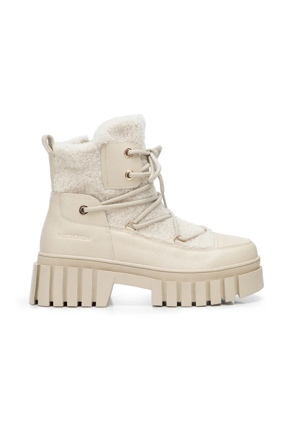 COMBAT - Snowboot/Winterstiefel - cream
