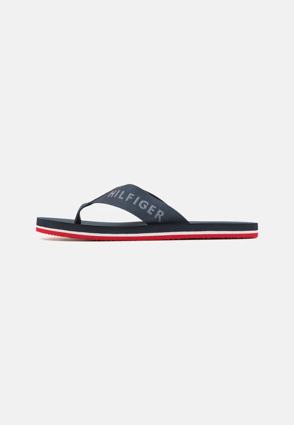 COMFORT BEACH - Zehentrenner - military denim
