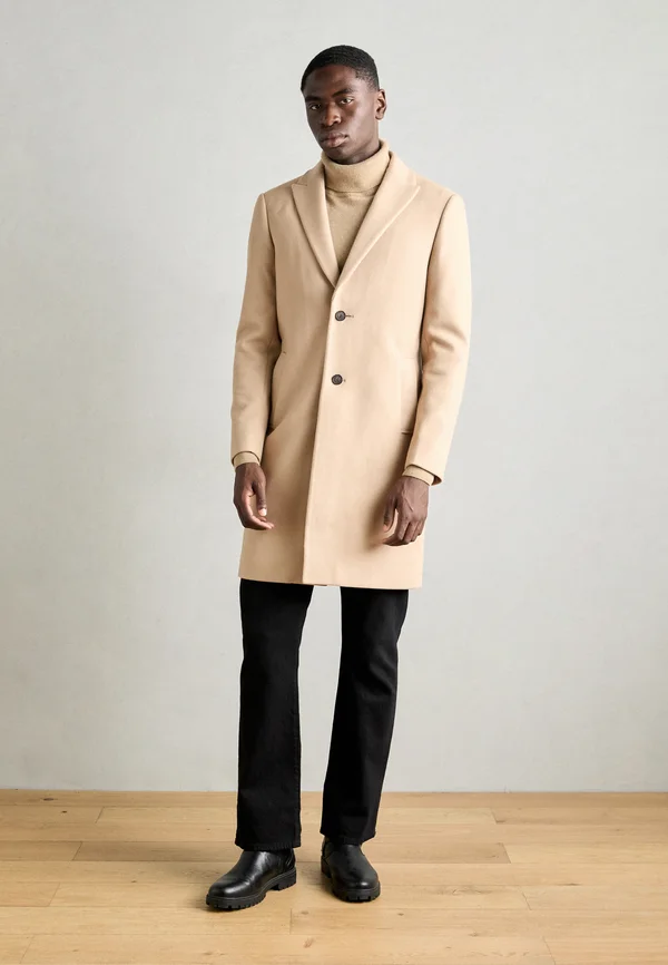 COMFORT COAT - Klassischer Mantel - light camel