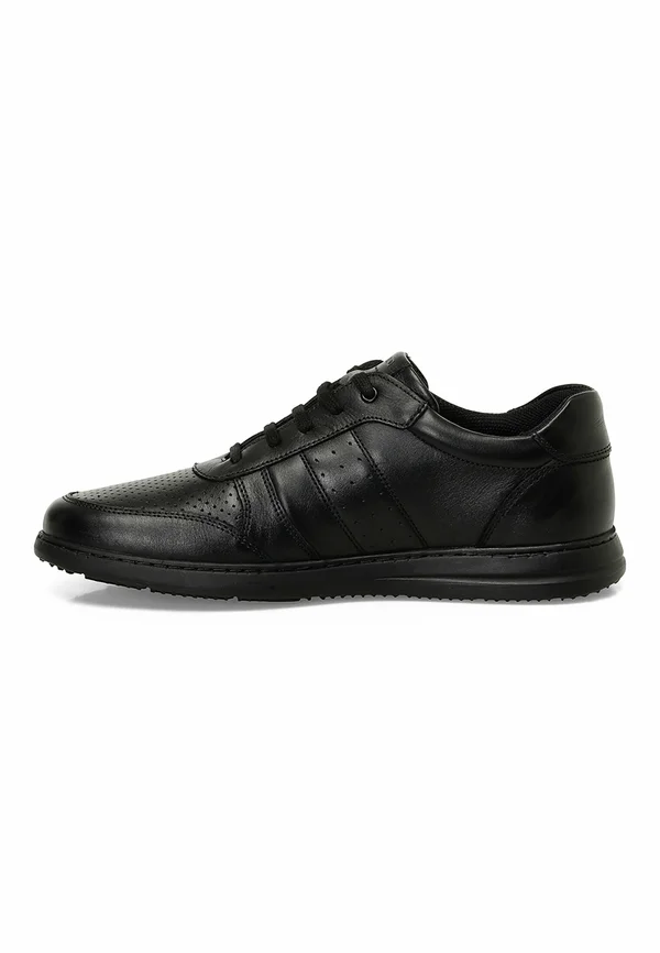 COMFORT - Sportlicher Schnürer - black