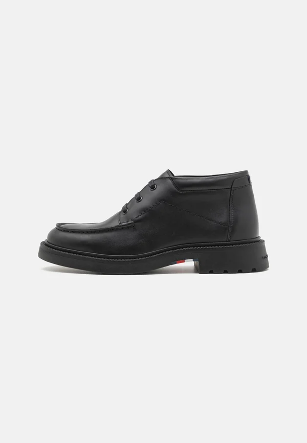 COMFORT TOE - Sportlicher Schnürer - black