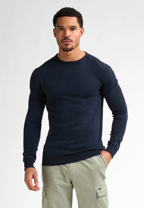 COMFORTABLE DRIFTLINE - Strickpullover - navy blue