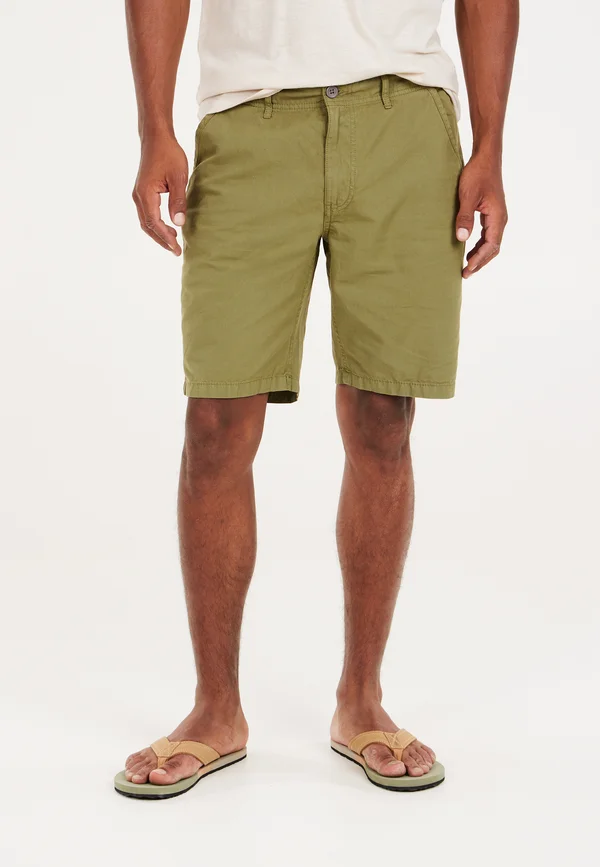 COMIE - Shorts - artichoke green