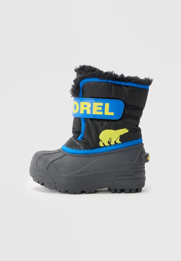 COMMANDER™ UNISEX - Snowboot/Winterstiefel - black/super blue