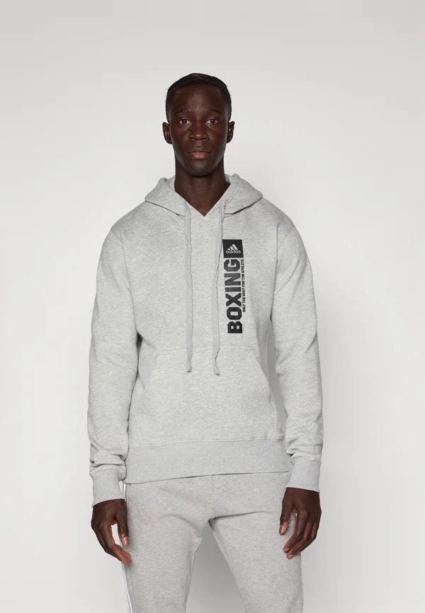 COMMUNITY VERTICAL HOODY BOXING UNISEX - Kapuzenpullover - grey/black