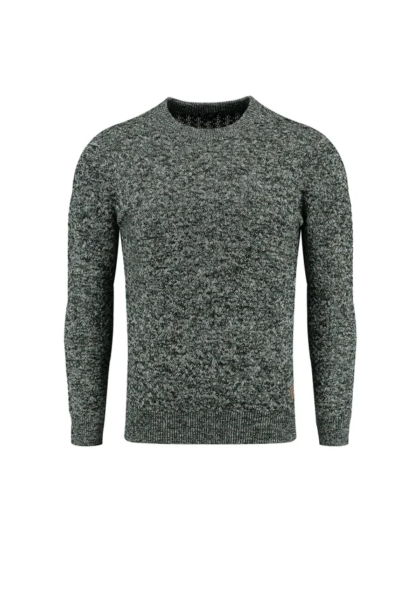 COMO ROUND - Strickpullover - green