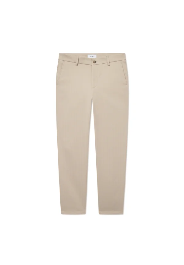 COMO SUIT PANTS - Anzughose - dark sand/light sand