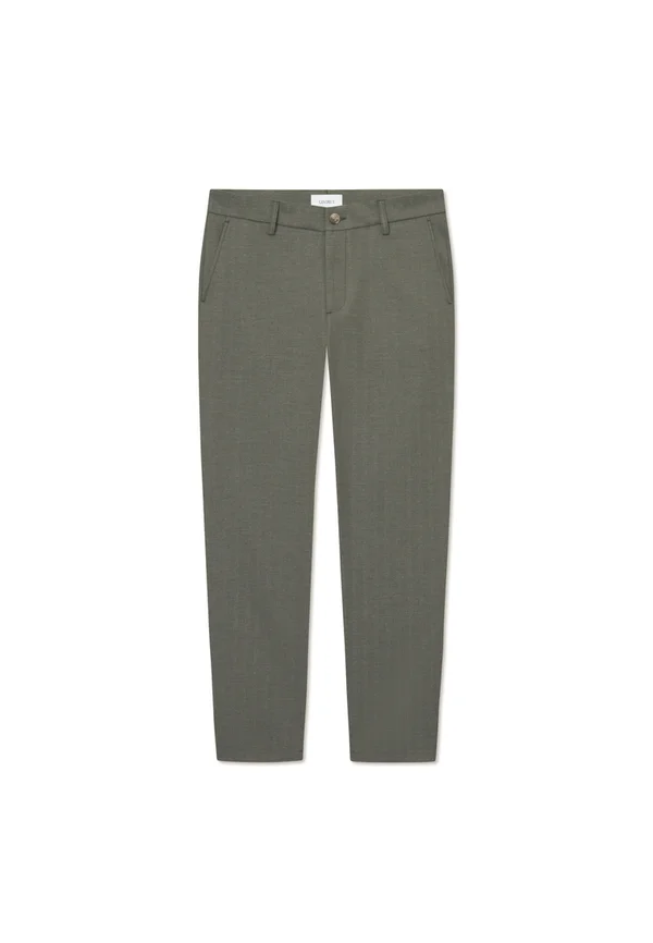 COMO SUIT PANTS - Anzughose - forest green/chive green
