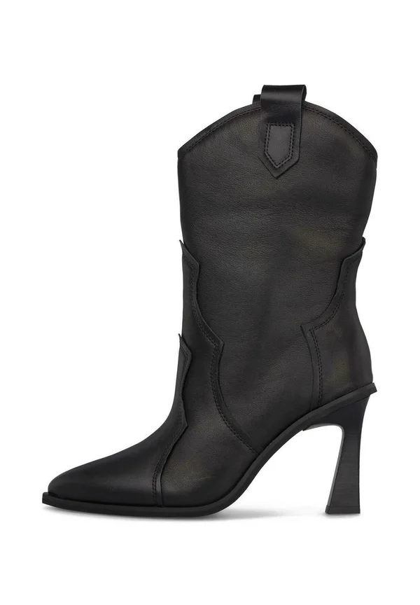 CON PUNTERA AFILADA Y SIN CIERRE - High Heel Stiefelette - black
