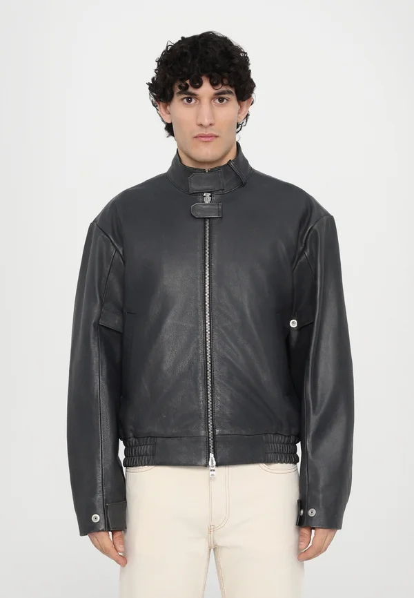 CONAN - Lederjacke - black